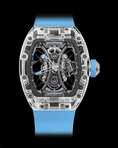 richard mille rm 53-02 tourbillon sapphire|Richard Mille sapphire watch.